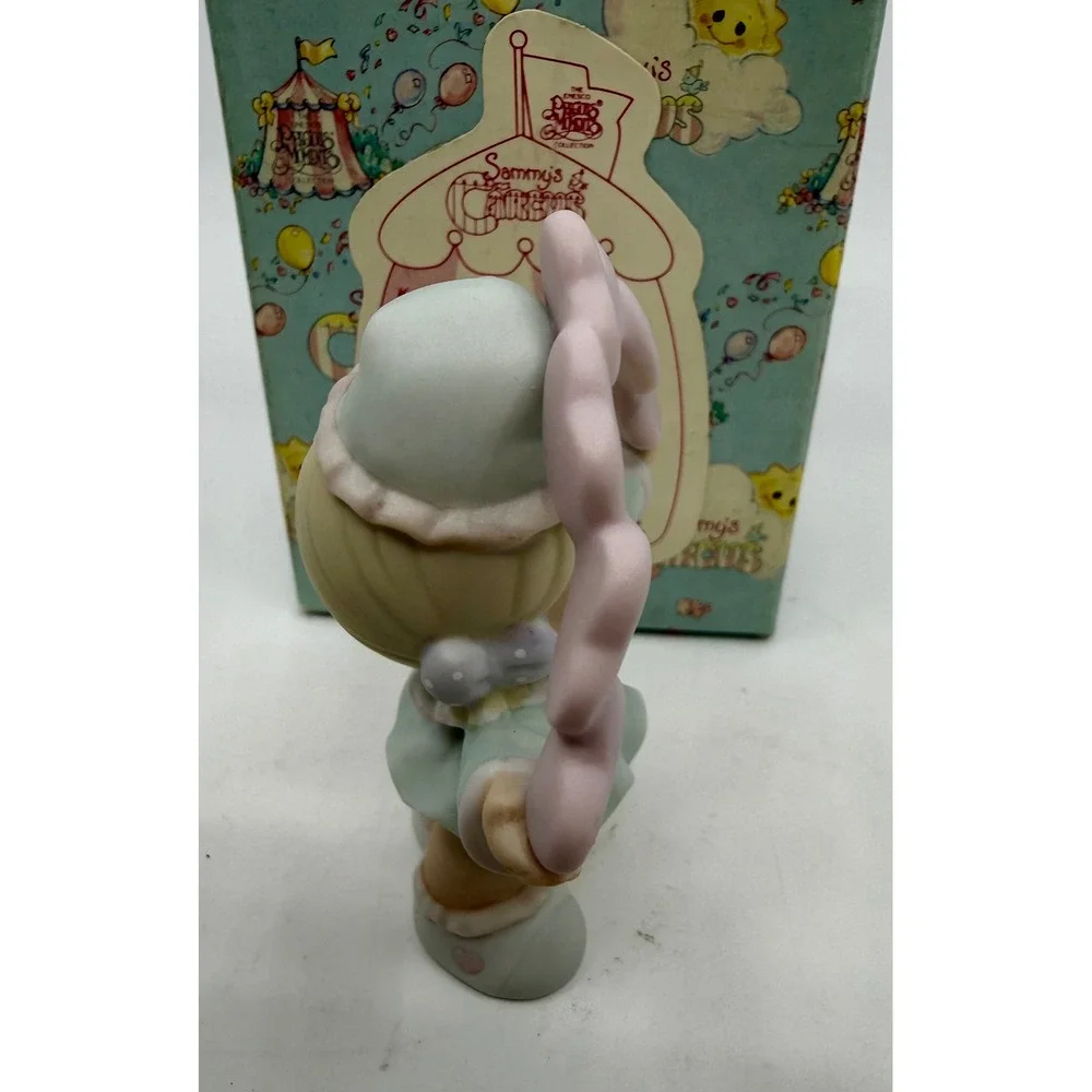 Precious Moments Katies Circus Figurine 1993 Enesco 529184 Juggling Hearts Box
